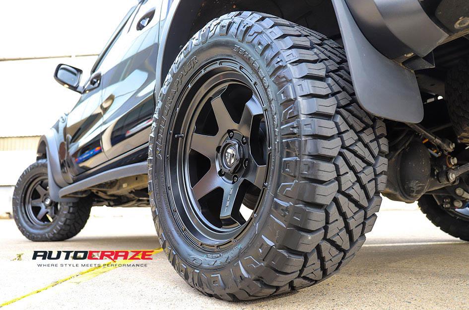 FORD RANGER RAPTOR SHOK MATTE BLACK